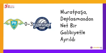 Muratpaşa, Deplasmandan Net Bir Galibiyetle Ayrıldı