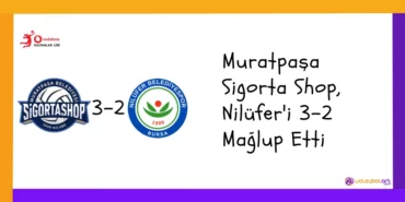 Muratpaşa Sigorta Shop, Nilüfer'i 3-2 Mağlup Etti