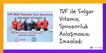 TVF ile Solgar Vitamin, Sponsorluk Anlaşmasını İmzaladı