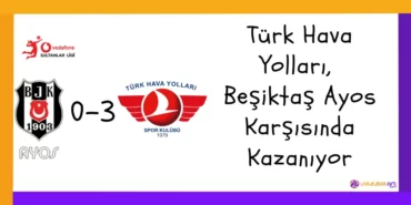 Türk Hava Yolları, Beşiktaş Ayos Karşısında Kazanıyor