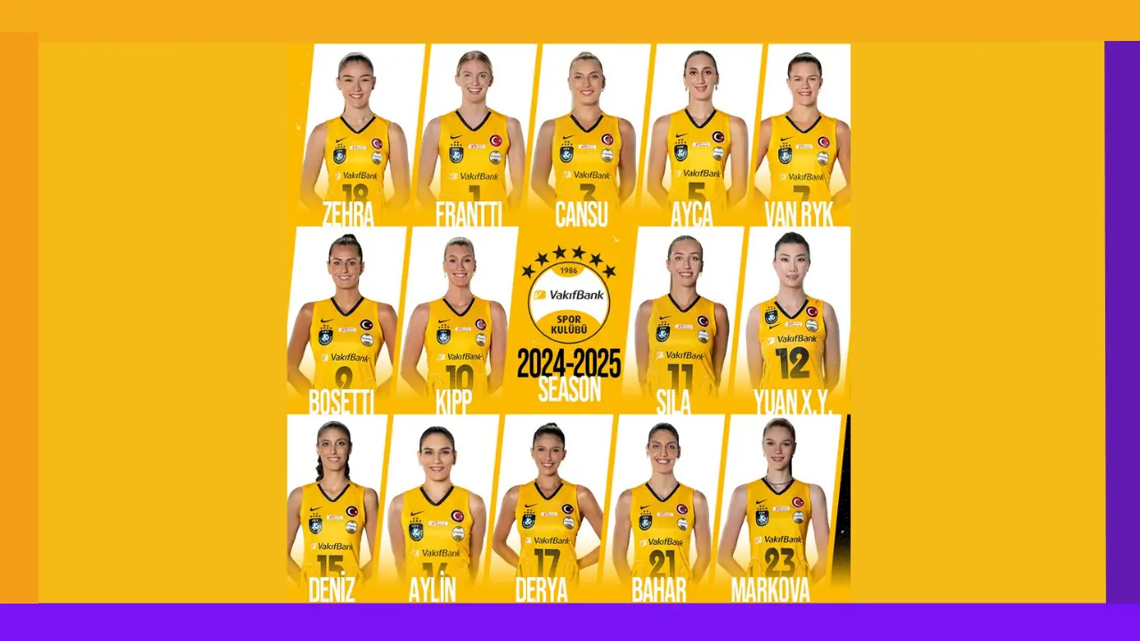 VakifBank Voleybol Oyuncu Kadrosu - Güncel