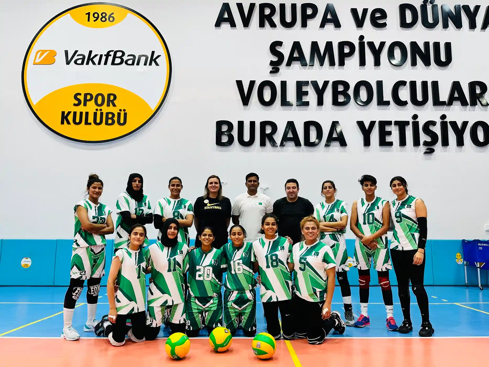 VakıfBank spor Pakistan milli 2023