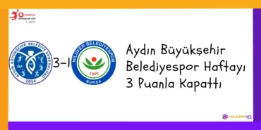 Aydın Büyükşehir Belediyespor Haftayı 3 Puanla Kapattı