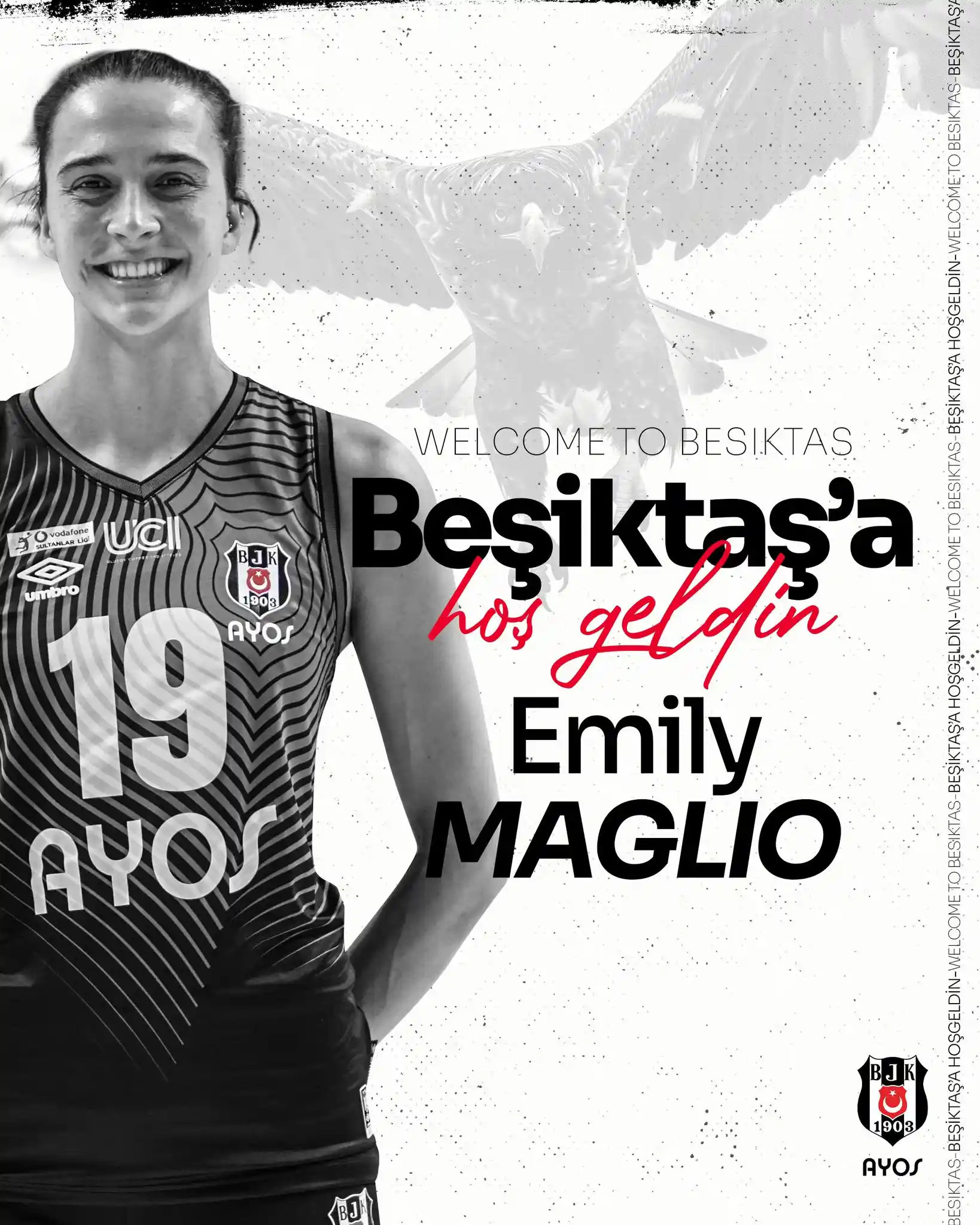 Beşiktaş Ayos'ta Sürpriz İki Transfer Emily Maglio