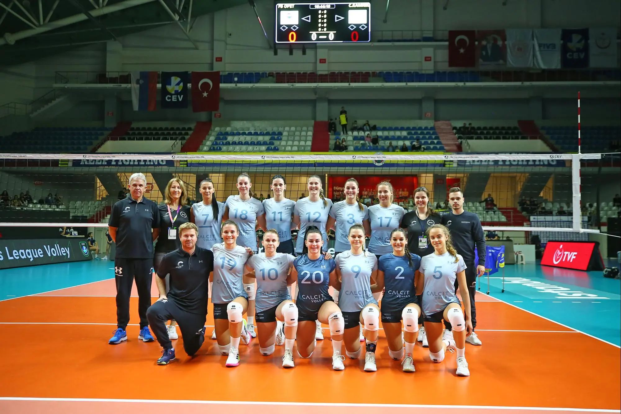 Fenerbahçe Voleybol, 2024 Şampiyonlar Ligi İlk Sınavını Verdi Calcit Kamnik