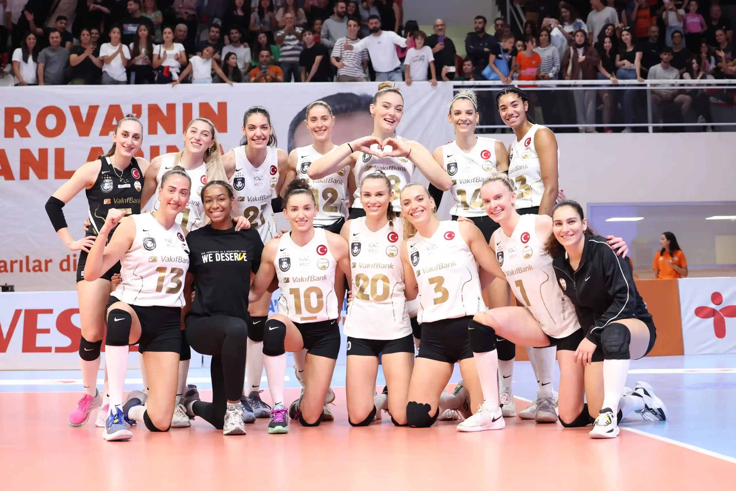 VakıfBank Sultanlar Ligi'nde 7. Hafta'da Namağlup 5