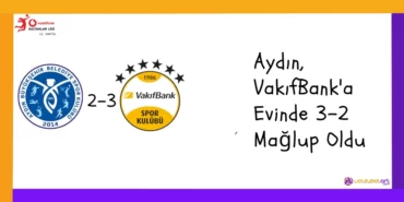 Aydın, VakıfBank'a Evinde 3-2 Mağlup Oldu