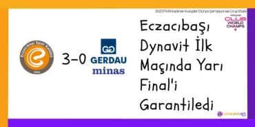 Eczacıbaşı Dynavit İlk Maçında Yarı Final'i Garantiledi