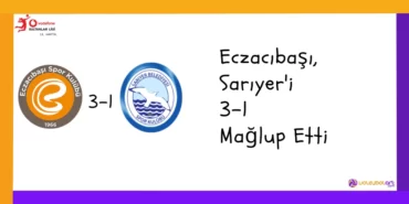 Eczacıbaşı, Sarıyer'i 3-1 Mağlup Etti