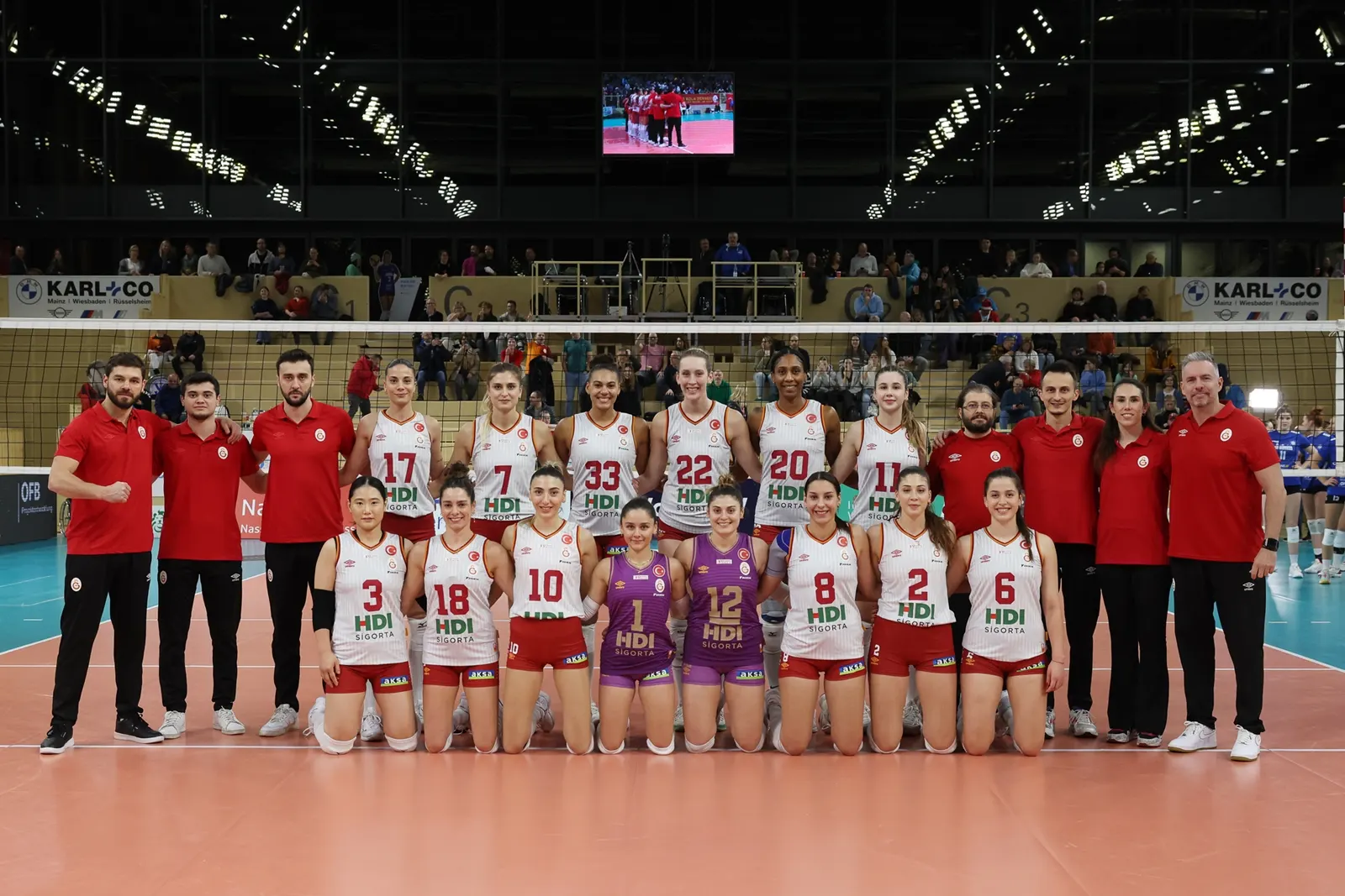 Galatasaray Daikin, Challenge Kupası’na Altın Setle Veda Etti 2