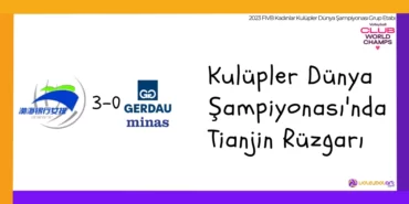 Kulüpler Dünya Şampiyonası'nda Tianjin Rüzgarı