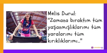 Melis Durul Zamana biraktim tum yasanmisliklarimi tum yaralarimi tum kirikliklarimi…