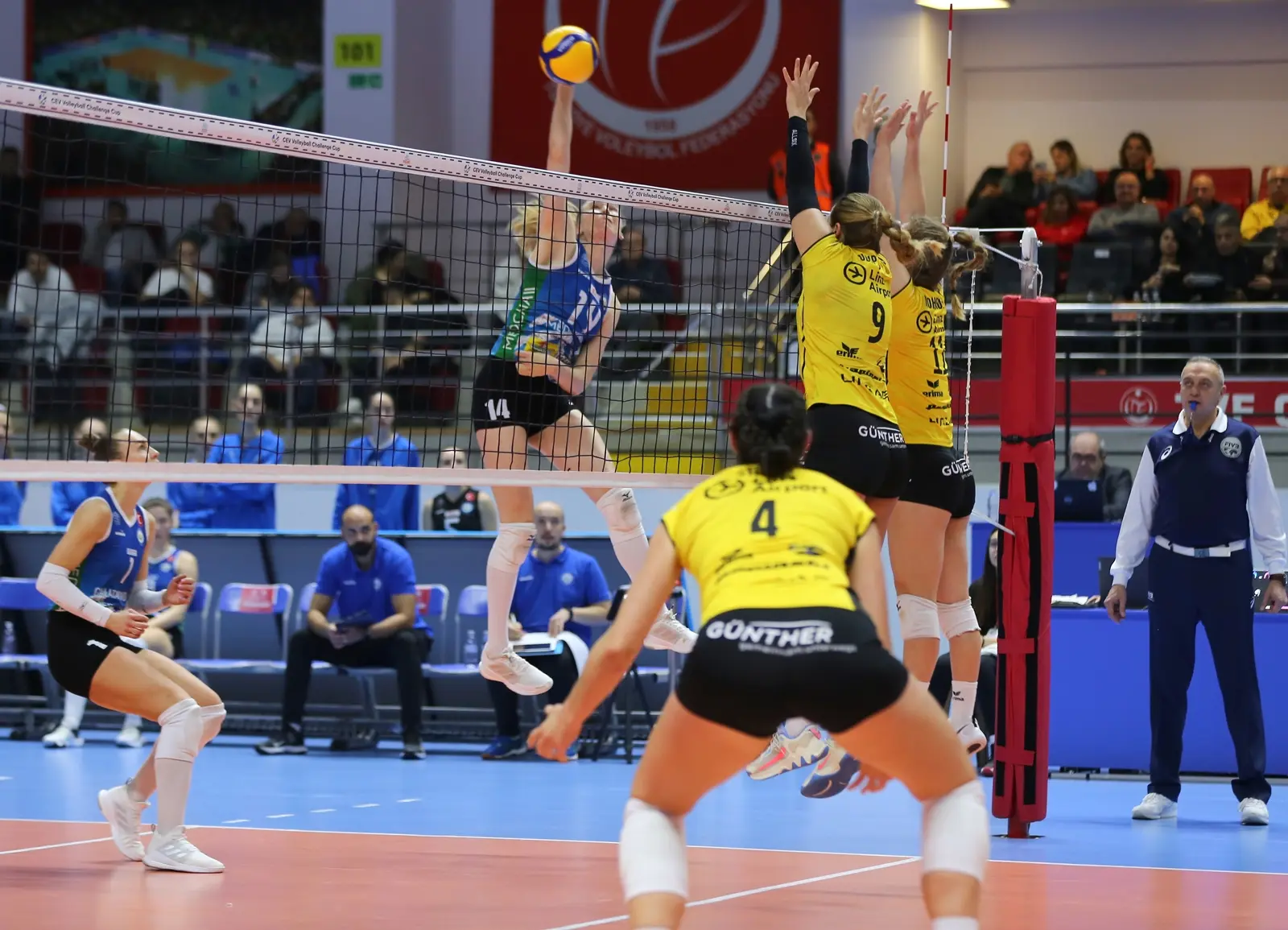 Nilüfer Belediyesi, Challenge Kupası’nda Çeyrek Finale Yükseldi 3