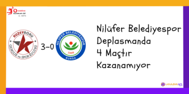 Nilüfer Belediyespor Deplasmanda 4 Maçtır Kazanamıyor