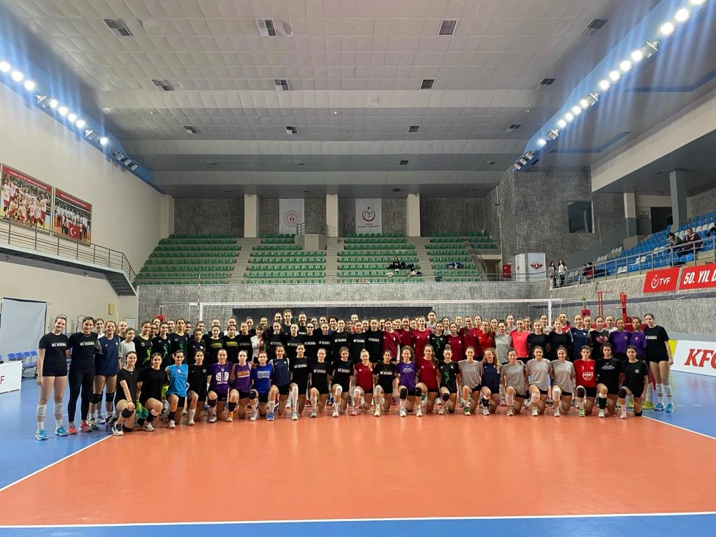 TVF Altyapı Kız Milli Takımı Sporcu Taraması Yaptı 1