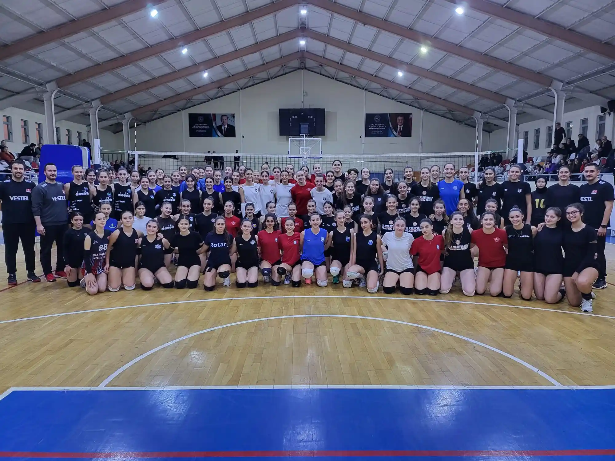 TVF Altyapı Kız Milli Takımı Sporcu Taraması Yaptı 2