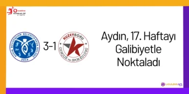 Aydın, 17. Haftayı Galibiyetle Kapattı17