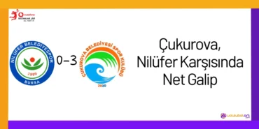 Çukurova, Nilüfer Karşısında Net Galip