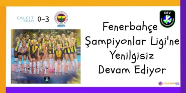 Fenerbahçe Şampiyonlar Ligi'ne Yenilgisiz Devam Ediyor20241