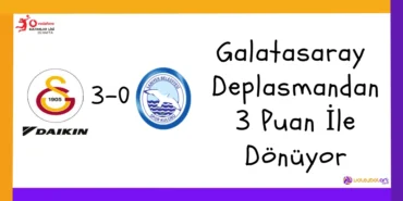 Galatasaray Deplasmandan 3 Puan İle Dönüyor15