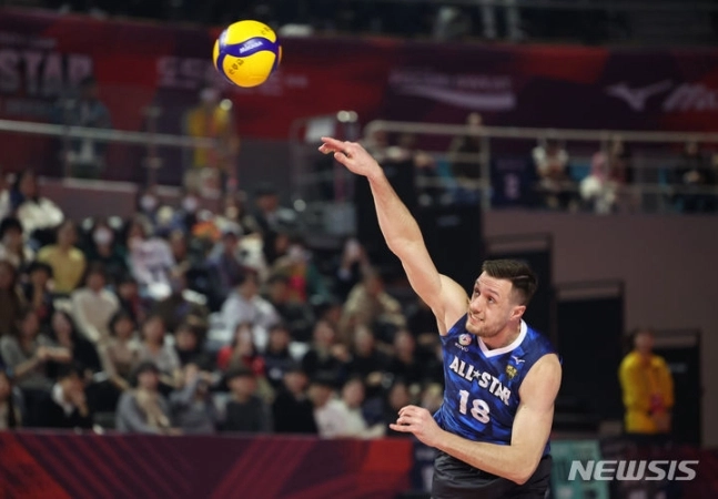 Güney Kore Voleybol Liginde Düzenlenen V League All Star Maçında Galip K-Star5