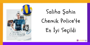 Saliha Şahin Chemik Police'te En İyi Seçildi