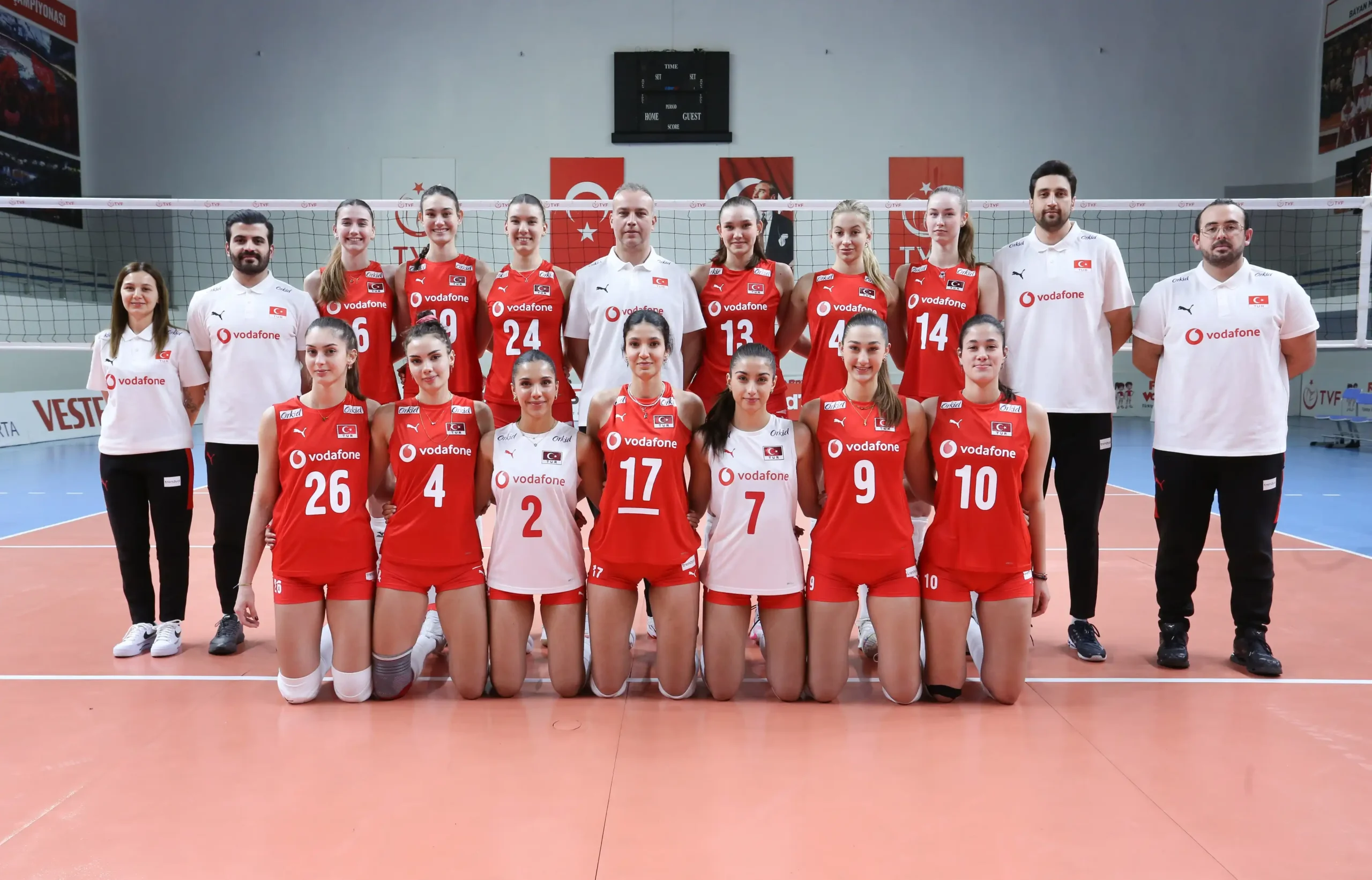 U20 Kadın Milli Voleybol Takımı, Avrupa Şampiyonası Elemesi'nde 2
