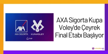 AXA Sigorta Kupa Voley'de Çeyrek Final Etabı Başlıyor2024