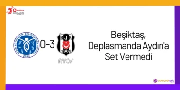 Beşiktaş, Deplasmanda Aydın'a Set Vermedi19