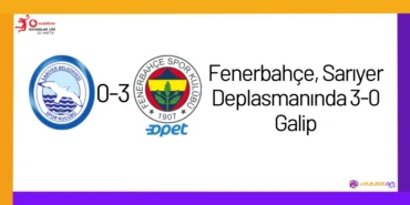 Fenerbahçe, Sarıyer Deplasmanında 3-0 Galip22