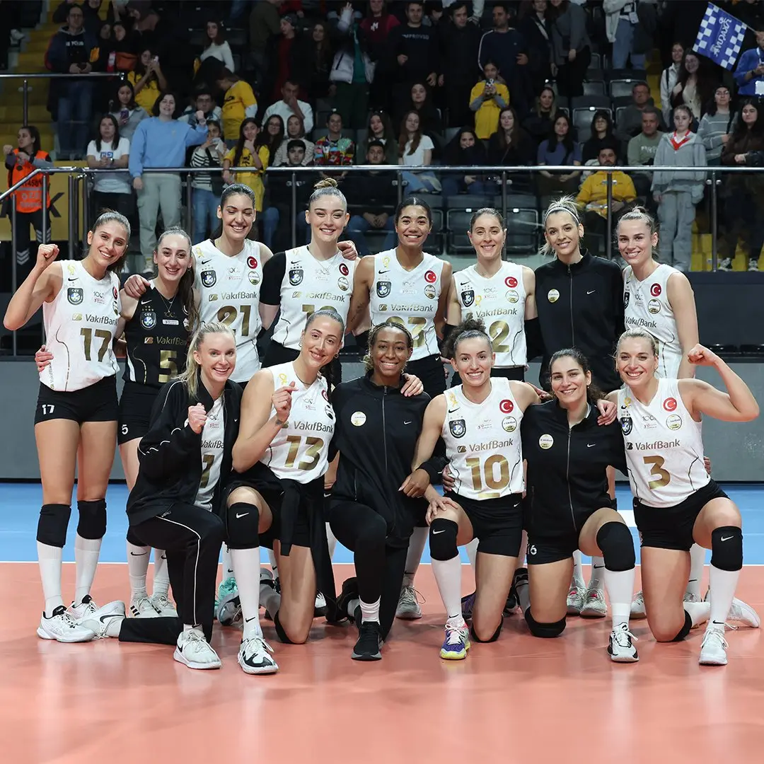 Kupa Voley'de VakıfBank Yarı Final'de1