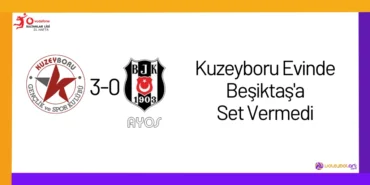 Kuzeyboru Evinde Beşiktaş'a Set Vermedi2024