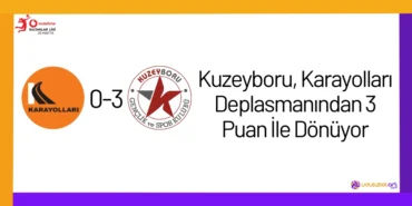 Kuzeyboru, Karayolları Deplasmanından 3 Puan İle Dönüyor2024
