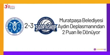Muratpaşa Belediyesi Aydın Deplasmanından 2 Puan İle Dönüyor2024