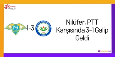 Nilüfer, PTT Karşısında 3-1 Galip Geldi19