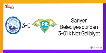 Sarıyer Belediyespor’dan 3-0'lık Net Galibiyet2024