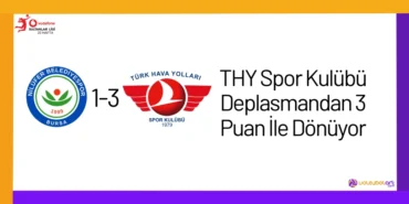 THY Spor Kulübü Deplasmandan 3 Puan İle Dönüyor2024
