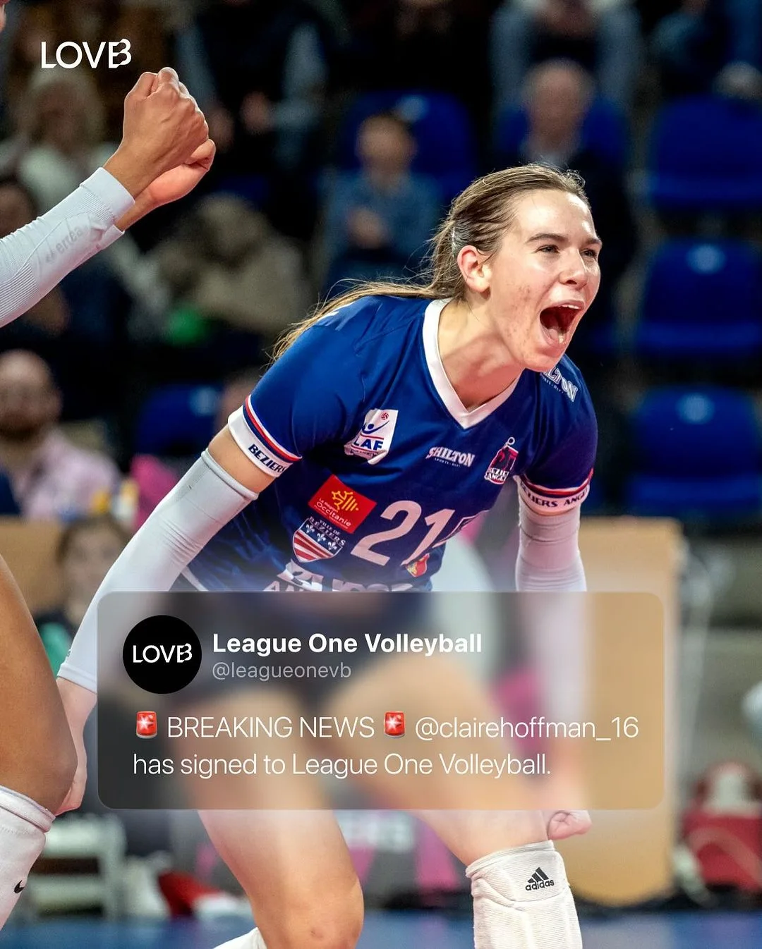 Andrea Drews League One Volleyball'da2