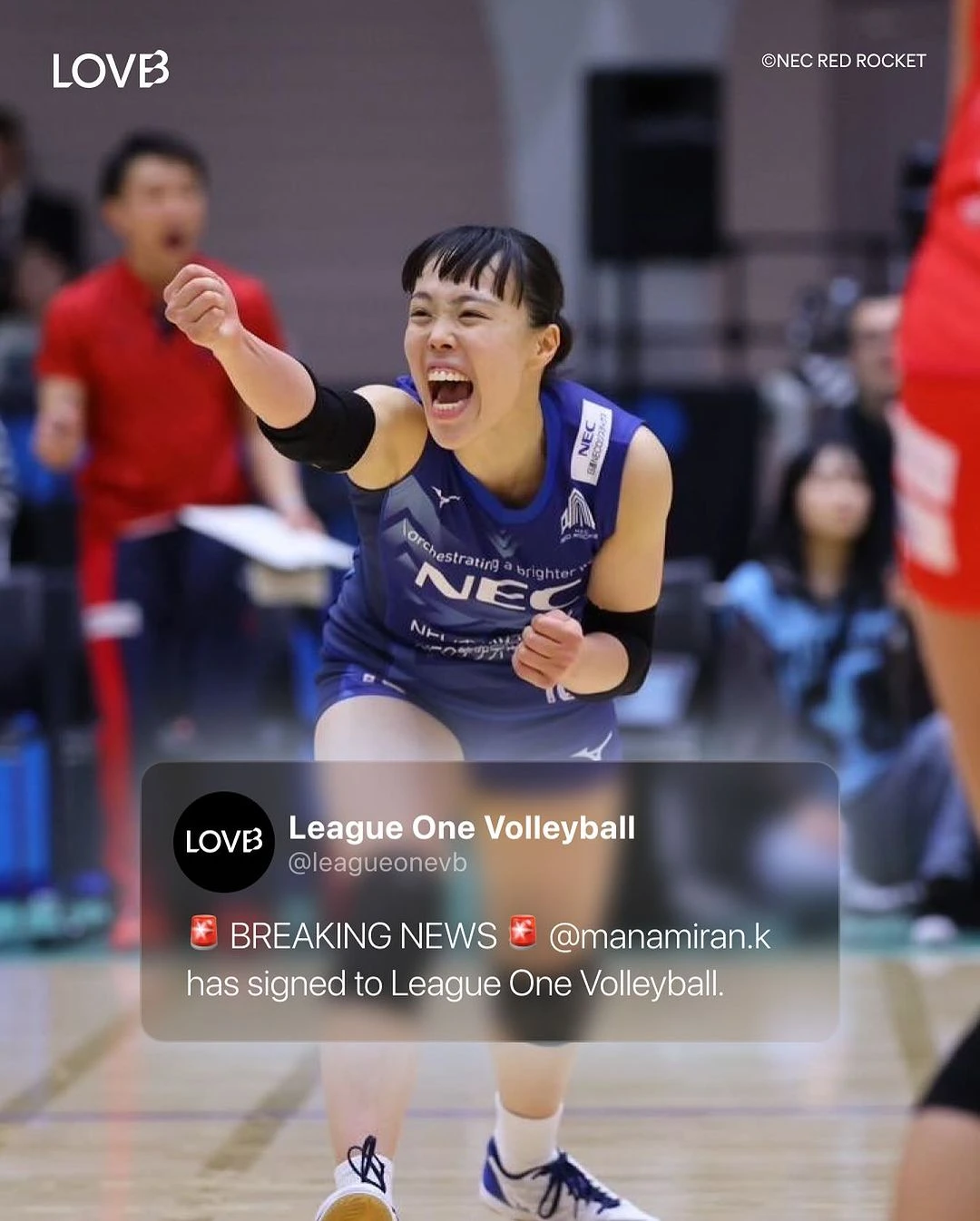 Andrea Drews League One Volleyball'da3