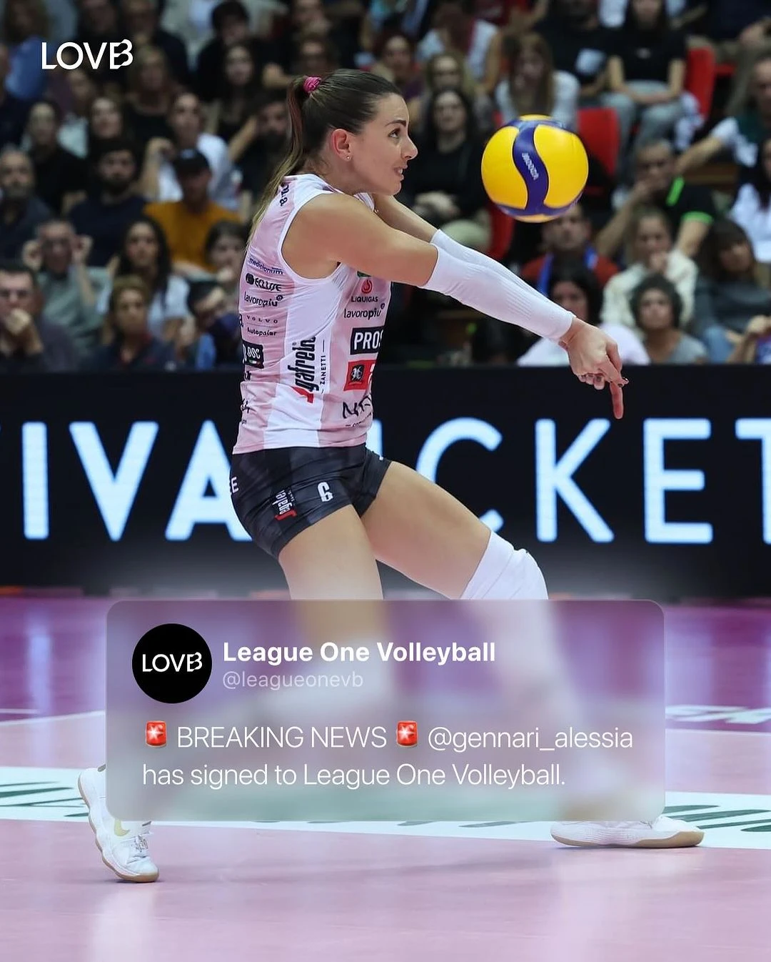 Andrea Drews League One Volleyball'da4