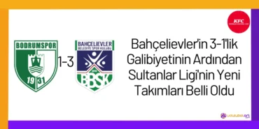 Bahçelievler'in 3-1'lik Galibiyetinin Ardından Sultanlar Ligi'nin Yeni Takımları Belli Oldu24