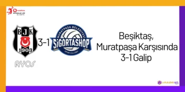 Beşiktaş, Muratpaşa Karşısında 3-1 Galip25