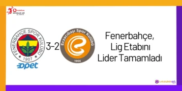 Fenerbahçe, Lig Etabını Lider Tamamladı24
