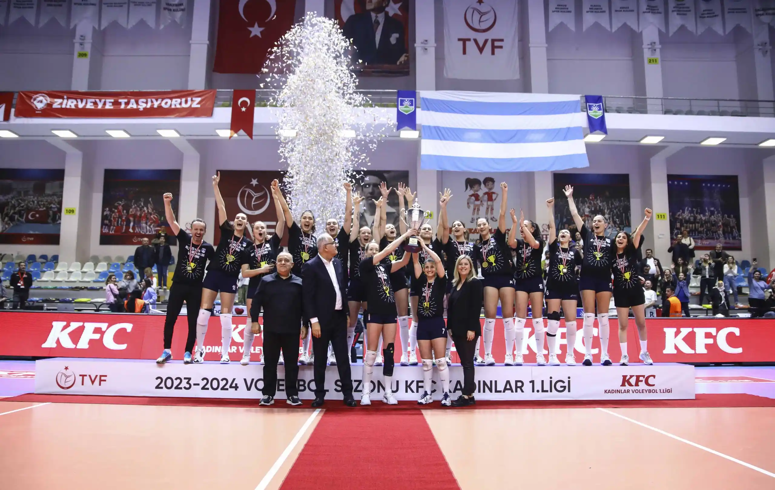 KFC Kadınlar 1. Ligi'nde Şampiyon Bahçelievler2