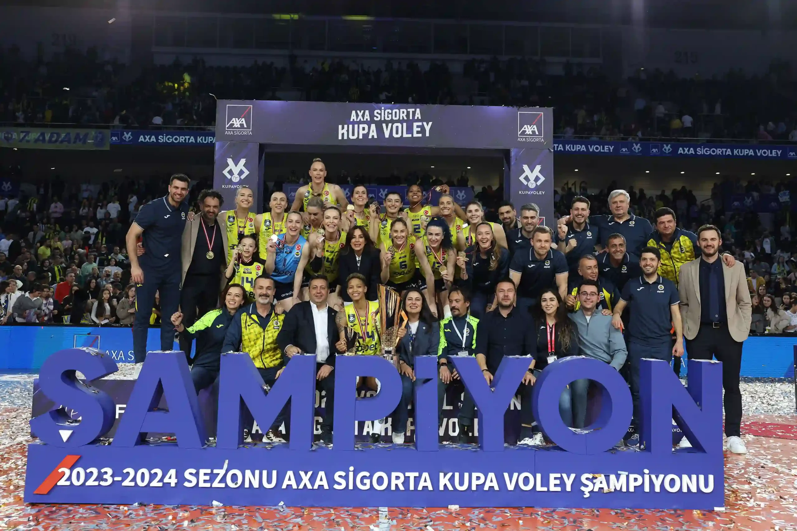 Kupa Voley Şampiyonu Fenerbahçe Opet2