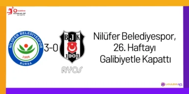 Nilüfer Belediyespor, 26. Haftayı Galibiyetle Kapattı26