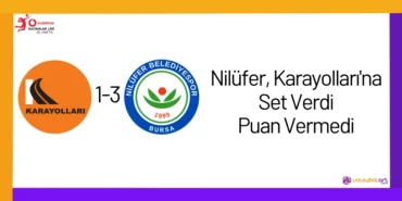 Nilüfer, Karayolları'na Set Verdi Puan Vermedi25