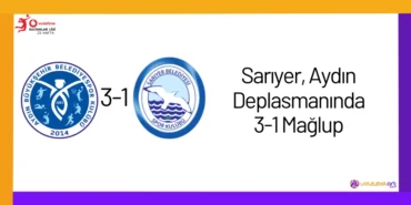 Sarıyer, Aydın Deplasmanında 3-1 Mağlup23