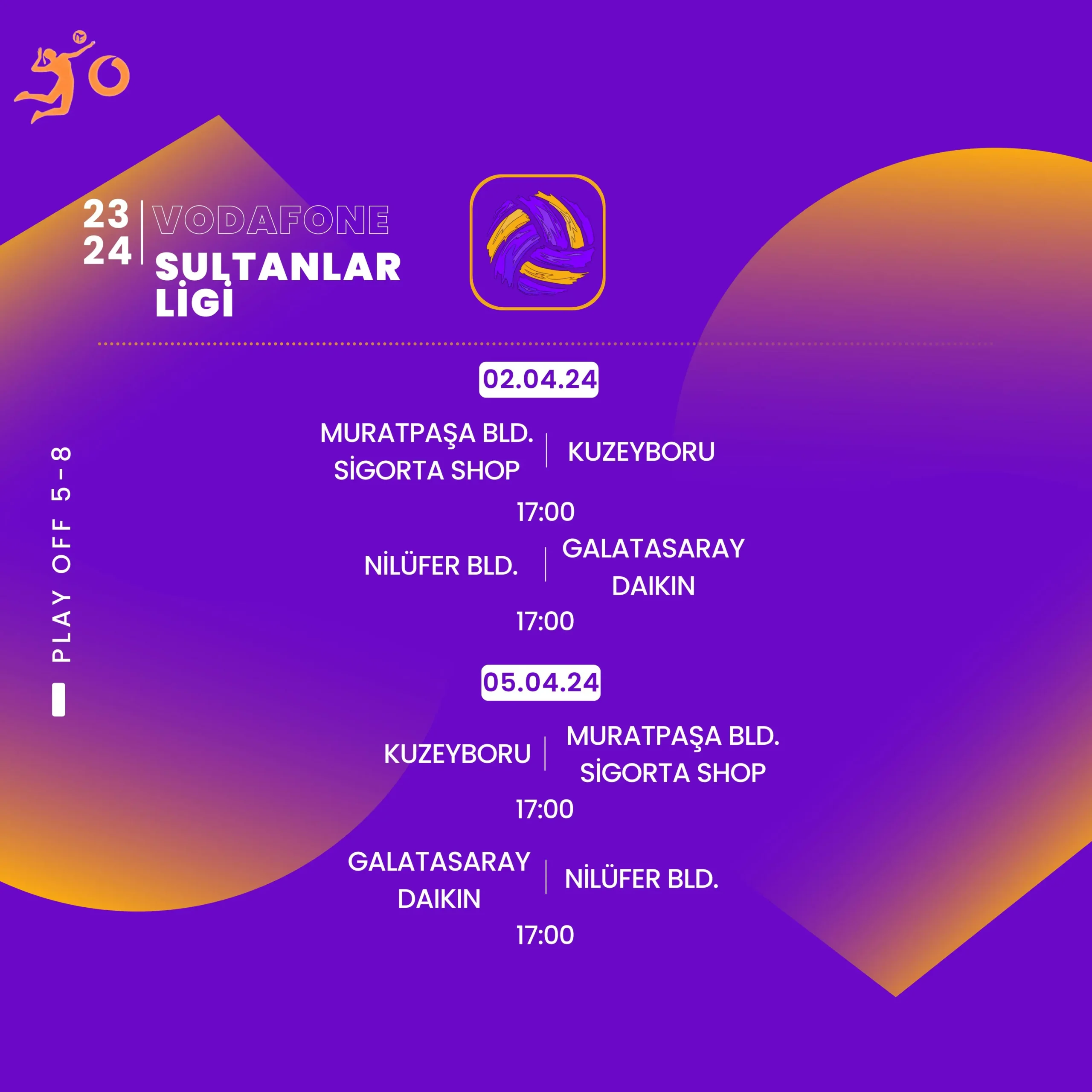 Sultanlar Ligi Play-Off 5-8 Etap Eşleşmeleri Belli Oldu1