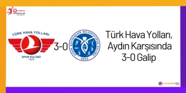 Türk Hava Yolları, Aydın Karşısında 3-0 Galip 26